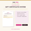 Editable Beauty Gift Certificate & Voucher Pack | Certificates, Register & Terms